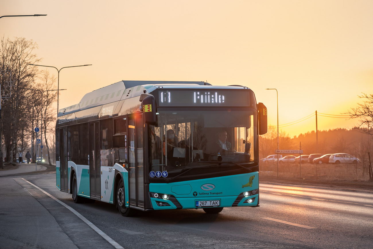 Estland, Solaris Urbino IV 12 CNG Nr. 3267