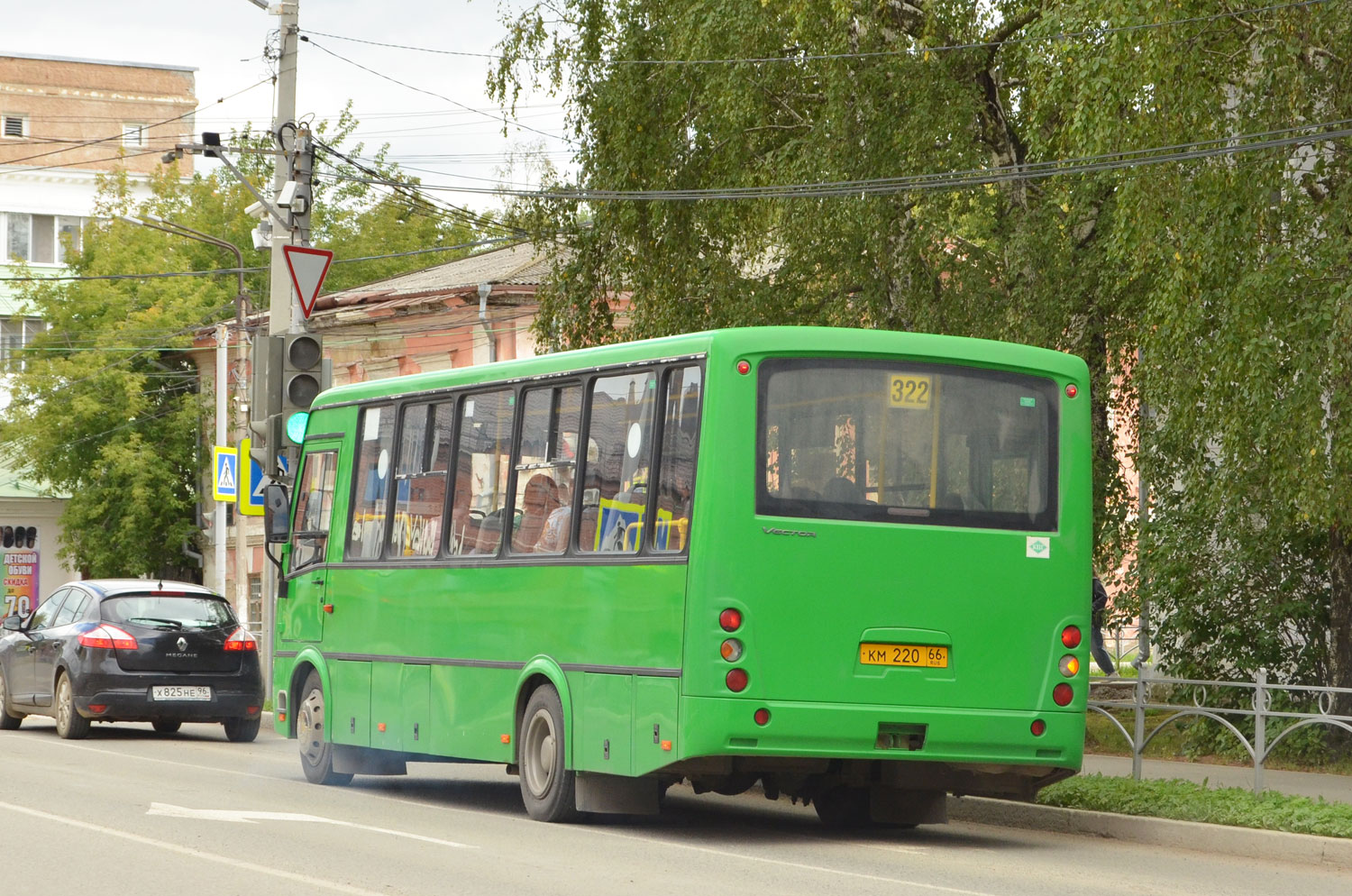 Свердловская область, ПАЗ-320412-14 "Вектор" № КМ 220 66