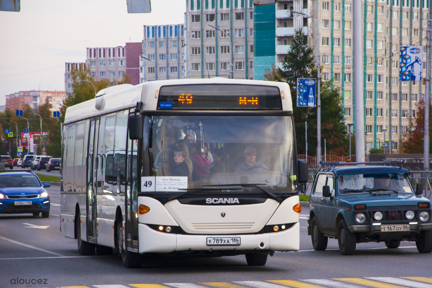 Ханты-Мансийский АО, Scania OmniLink II (Скания-Питер) № К 789 ХА 186
