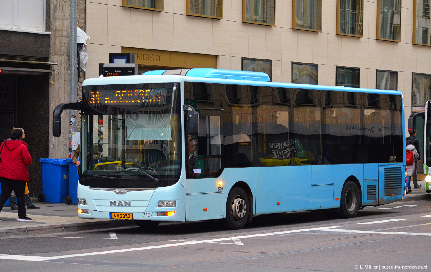 Люксембург, Caetano Lion's City Midi № 816