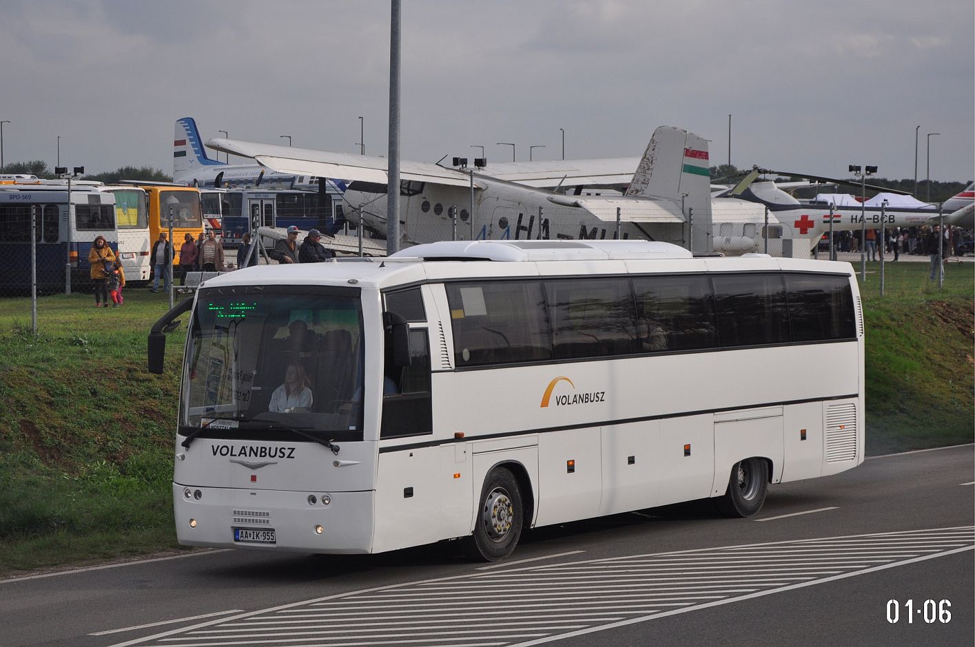 Hungary, Ikarus 350.70A (955) # AA IK-955; Hungary — VI. Ikarus Találkozó, Aeropark (2024)