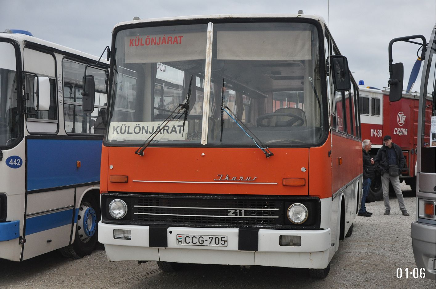 Hungary, Ikarus 211.01 # CCG-705; Hungary — VI. Ikarus Találkozó, Aeropark (2024)