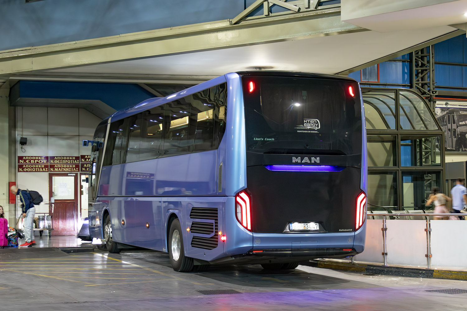 Греция, MAN R07 Lion's Coach RHC474 № EBN-3447