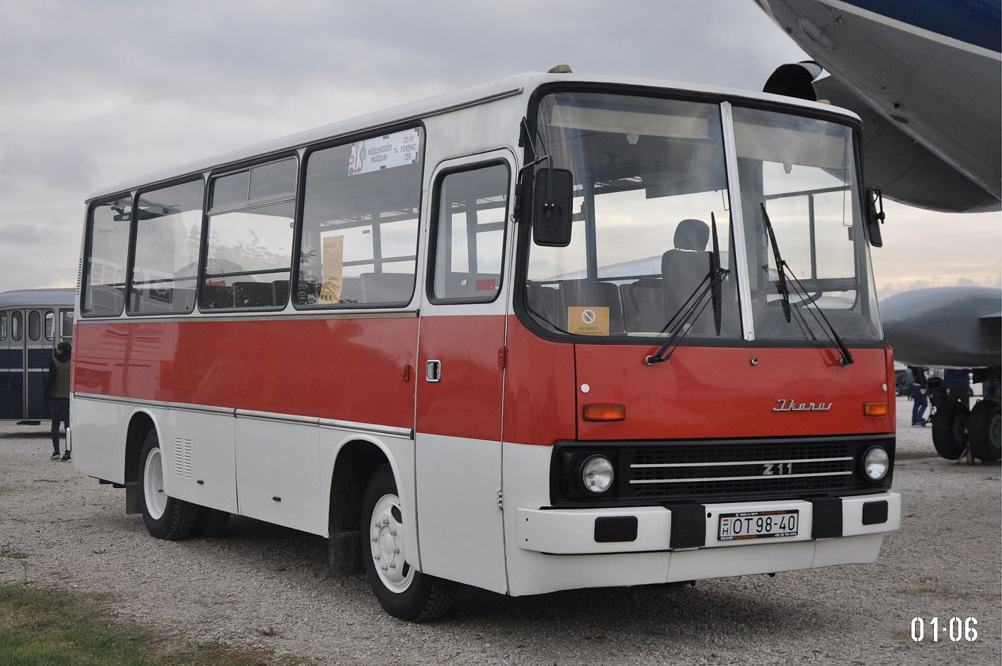 Венгрия, Ikarus 211.01 № OT 98-40; Венгрия — VI. Ikarus Találkozó, Aeropark (2024)