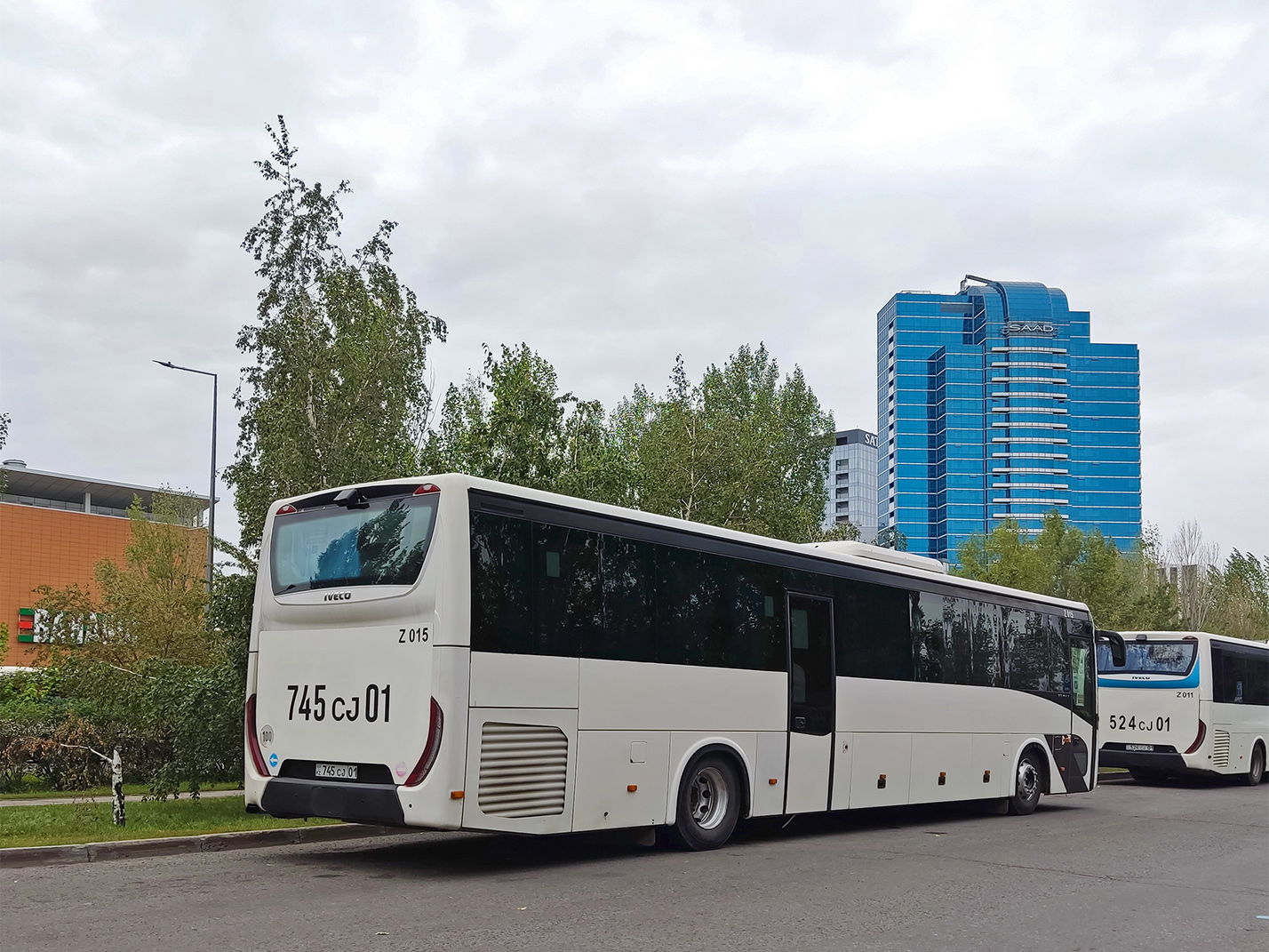 Астана, IVECO Crossway LINE 13M (СарыаркаАвтоПром) № Z015