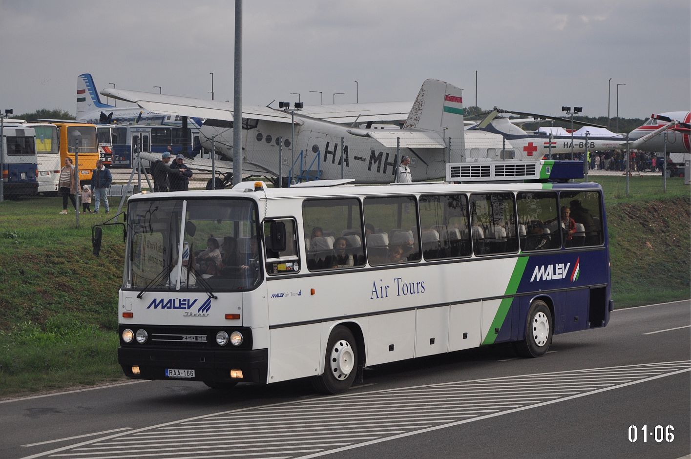 Hungary, Ikarus 250.59 # RAA-166; Hungary — VI. Ikarus Találkozó, Aeropark (2024)
