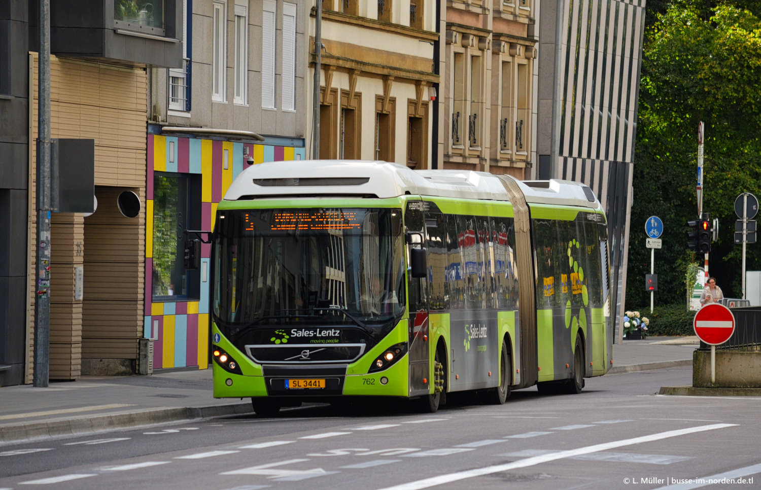 Люксембург, Volvo 7900A Hybrid № 762