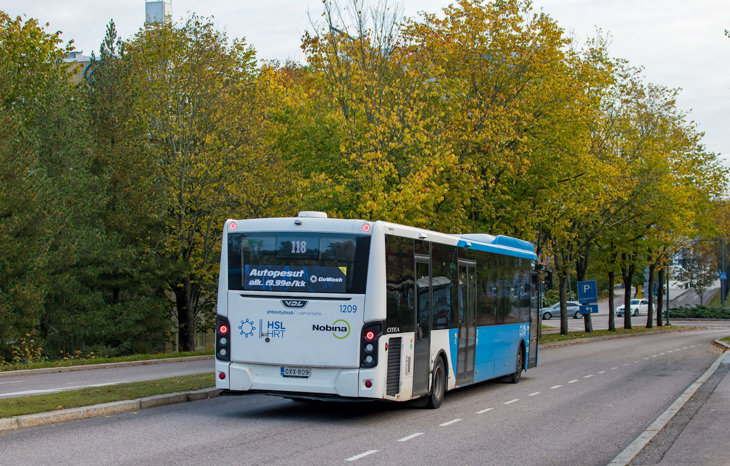Финляндия, VDL Citea LLE-127.255 № 1209