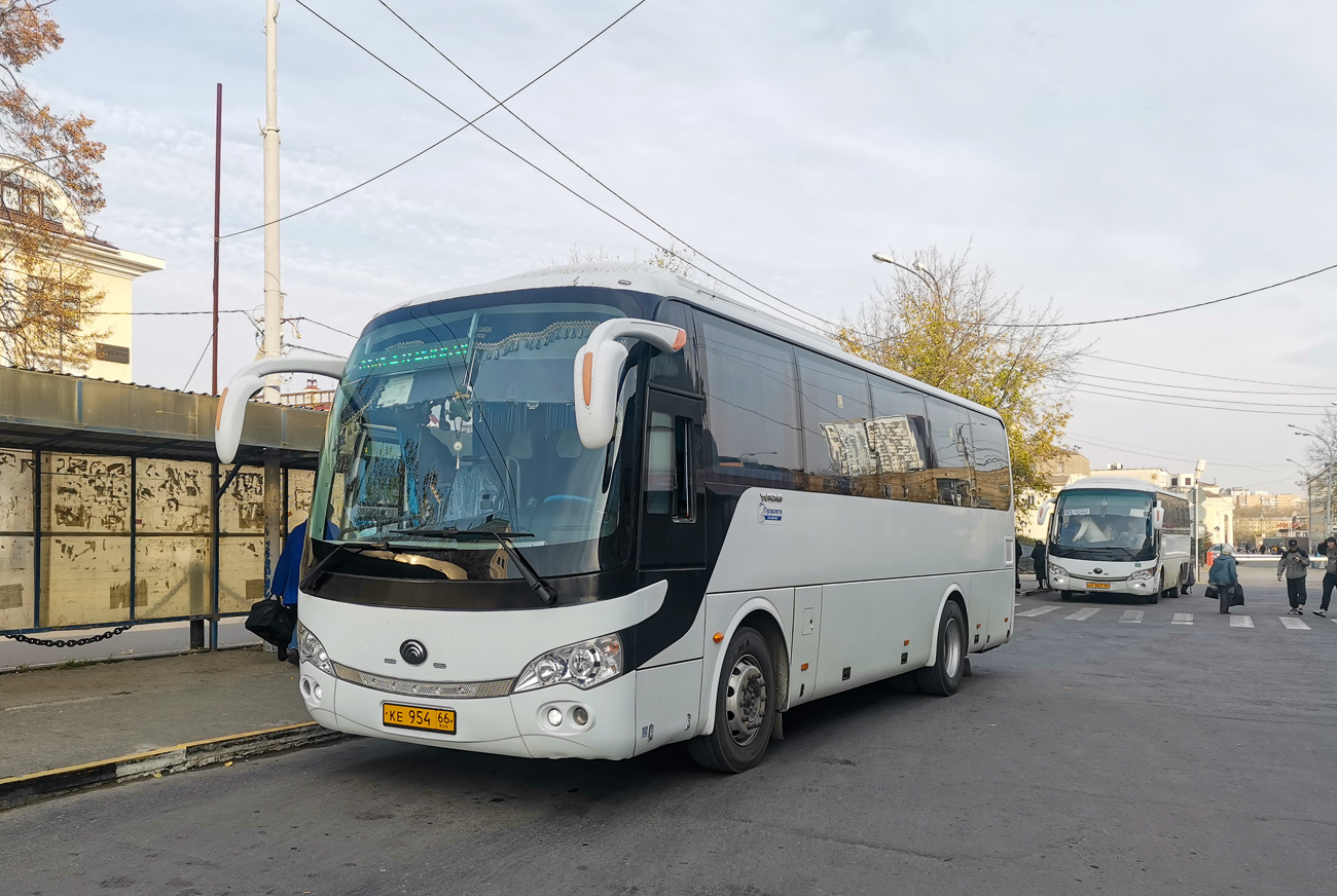 Свердловская область, Yutong ZK6938HB9 № КЕ 954 66