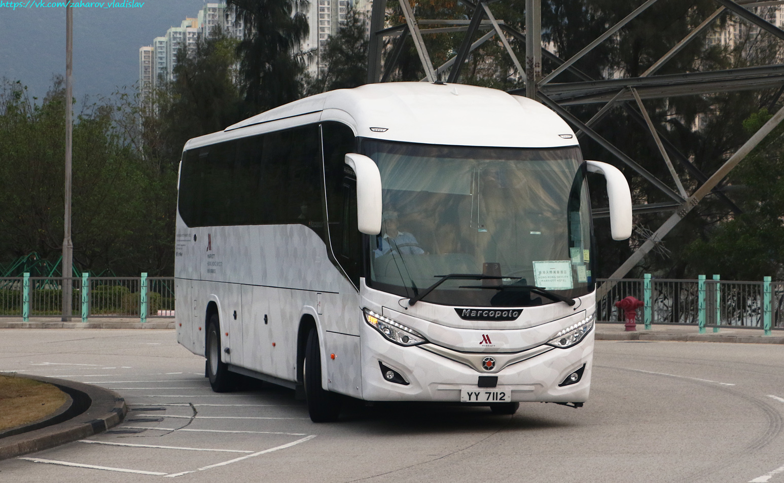 Гонконг, Marcopolo Audace 1050HK № YY 7112