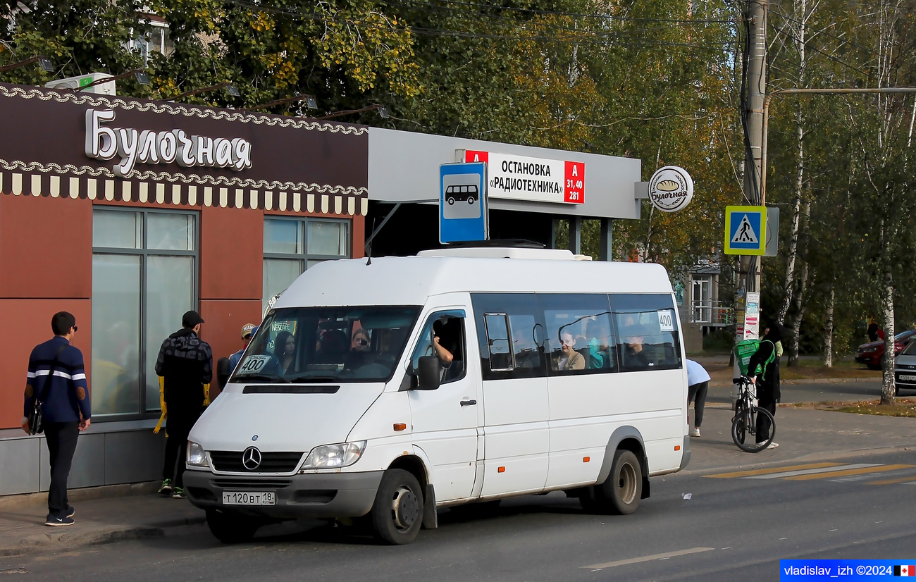 Удмуртия, Луидор-223201 (MB Sprinter Classic) № Т 120 ВТ 18