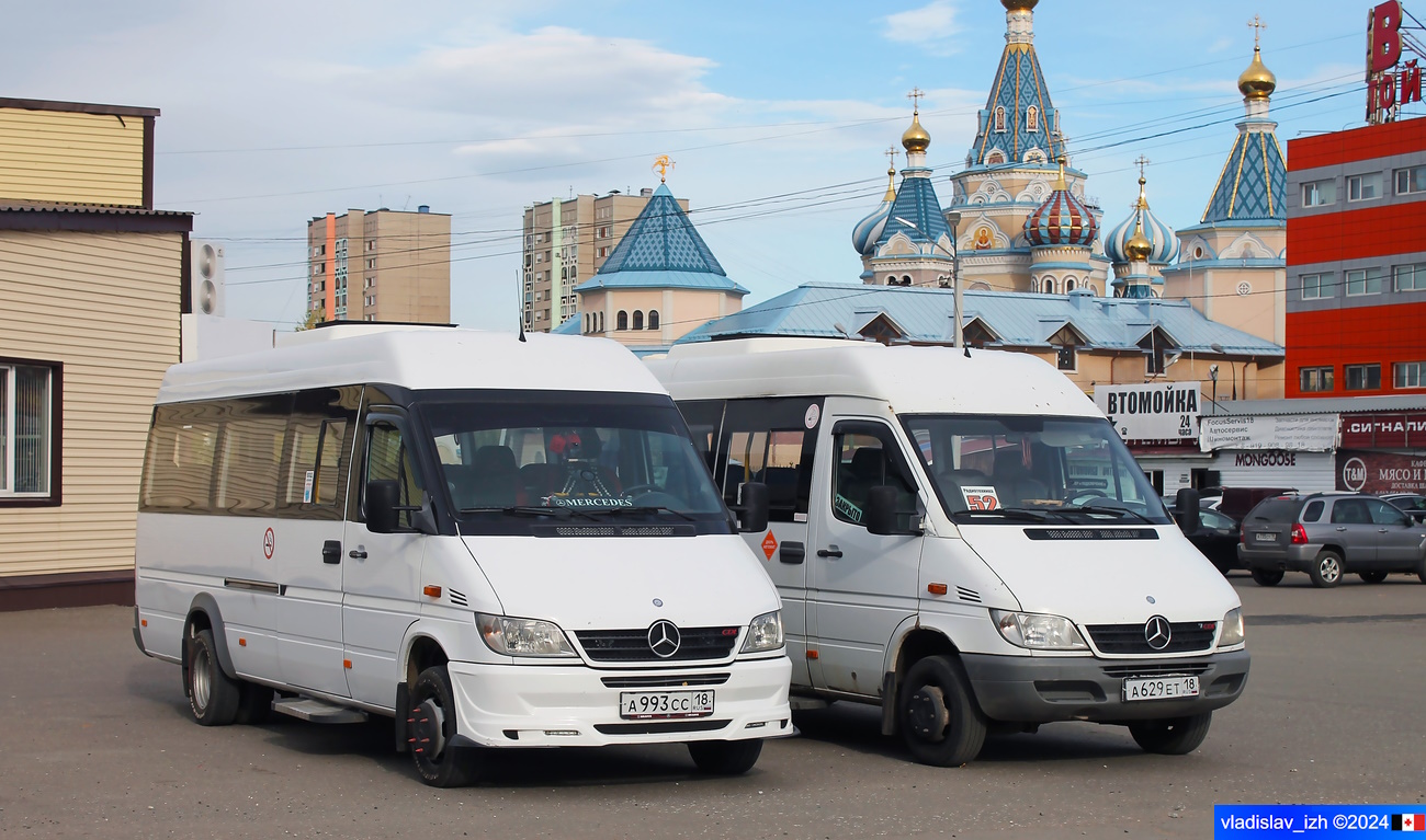 Удмуртия, Луидор-223237 (MB Sprinter Classic) № А 993 СС 18 Удмуртия, Луидор-223237 (MB Sprinter Classic) № А 993 СС 18