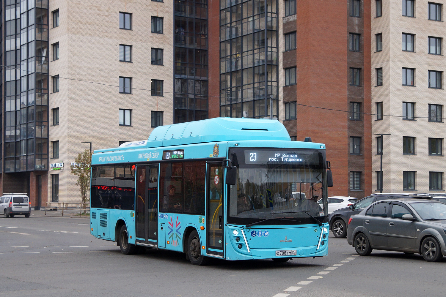 Архангельская область, МАЗ-206.948 № О 708 ТМ 29