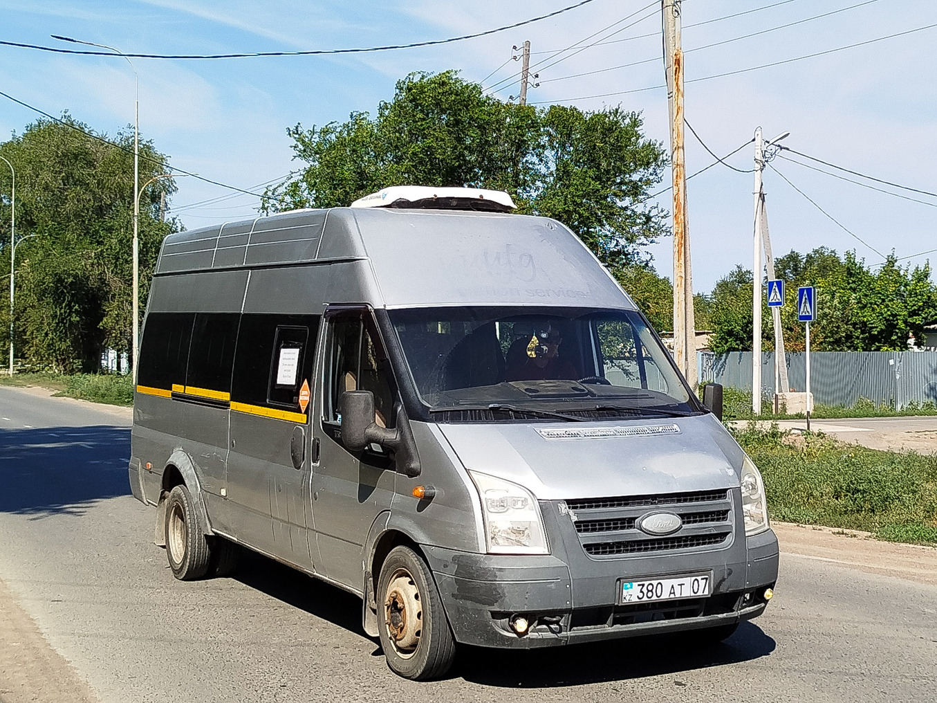 Западно-Казахстанская область, Нижегородец-222701 (Ford Transit) № 380 AT 07
