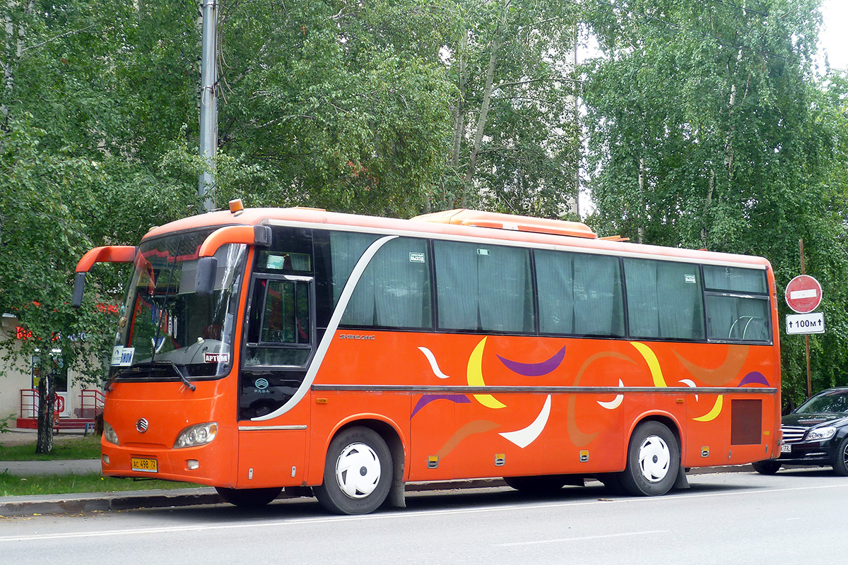 Тюменская область, Sunlong SLK6931F1A № АС 498 72