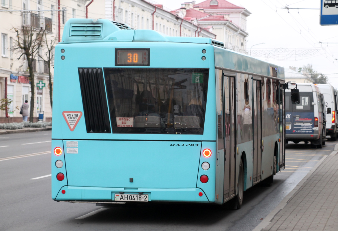 Витебская область, МАЗ-203.047 № 012254