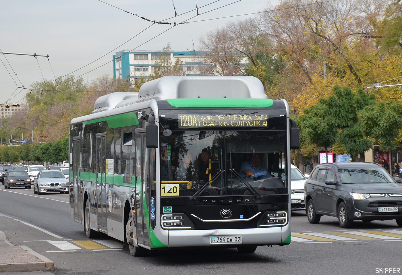 Алматы, Yutong ZK6126HG (QazTehna) № 2745