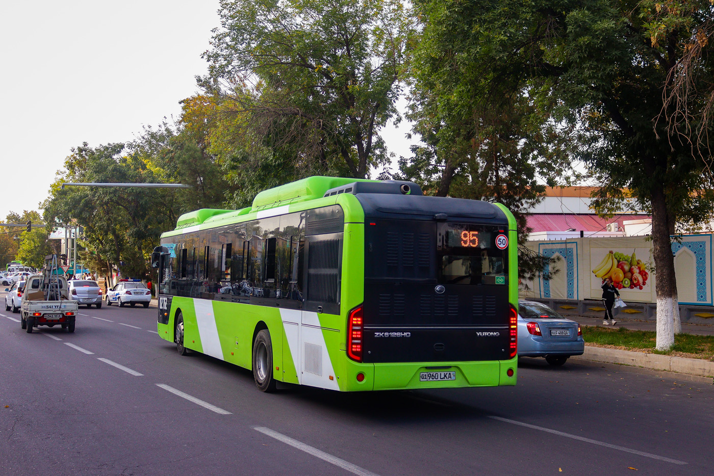 Узбекистан, Yutong ZK6126HG № 02762
