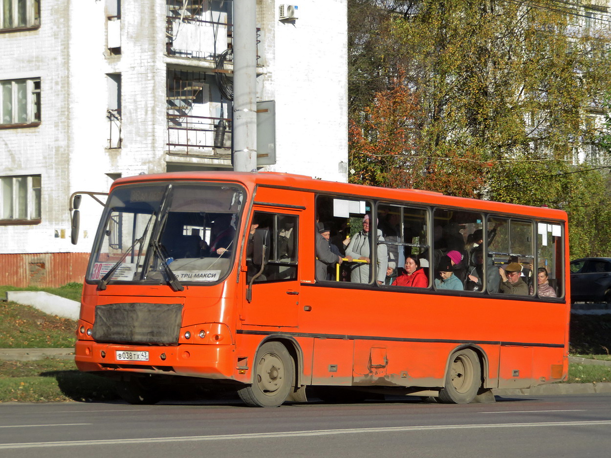 Кировская область, ПАЗ-320402-05 № В 038 ТХ 43