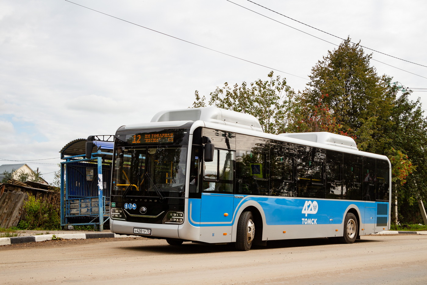 Томская область, Yutong ZK6116HG № Н 428 ТР 70