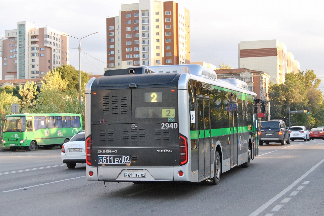 Алматы, Yutong ZK6126HG (QazTehna) № 2940
