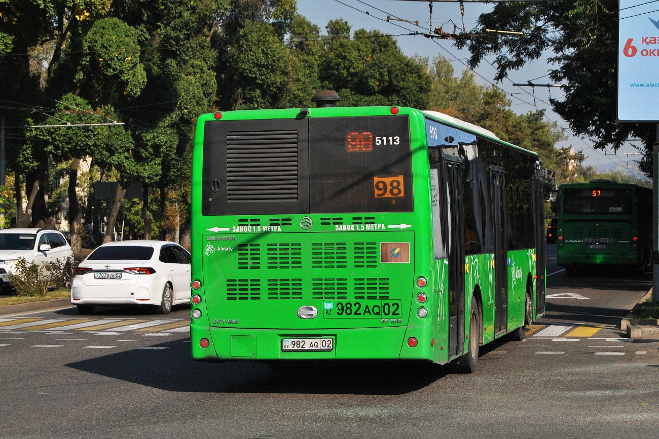 Алматы, Golden Dragon XML6125CR (Hyundai Trans Auto) № 5113
