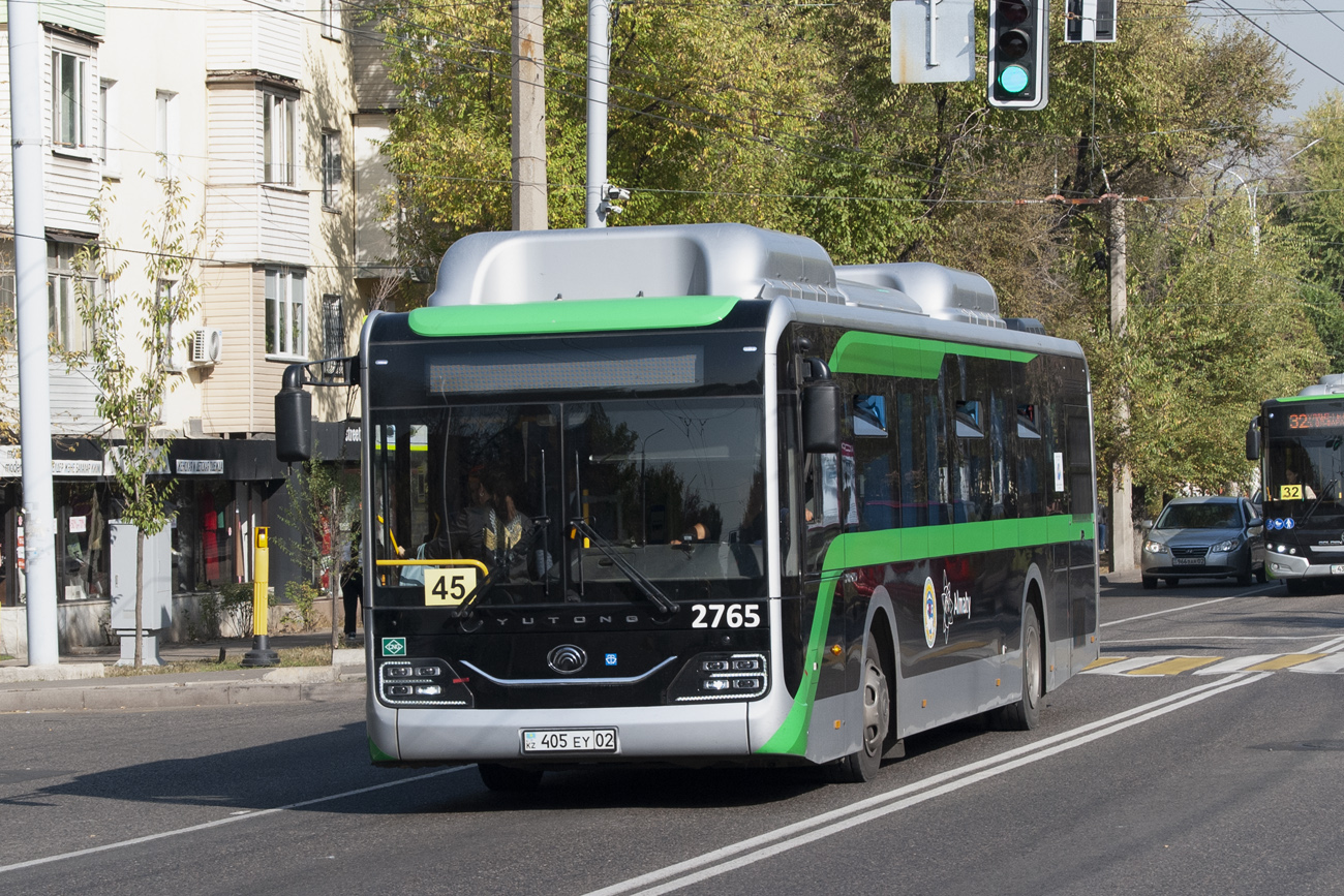 Алматы, Yutong ZK6126HG (QazTehna) № 2765