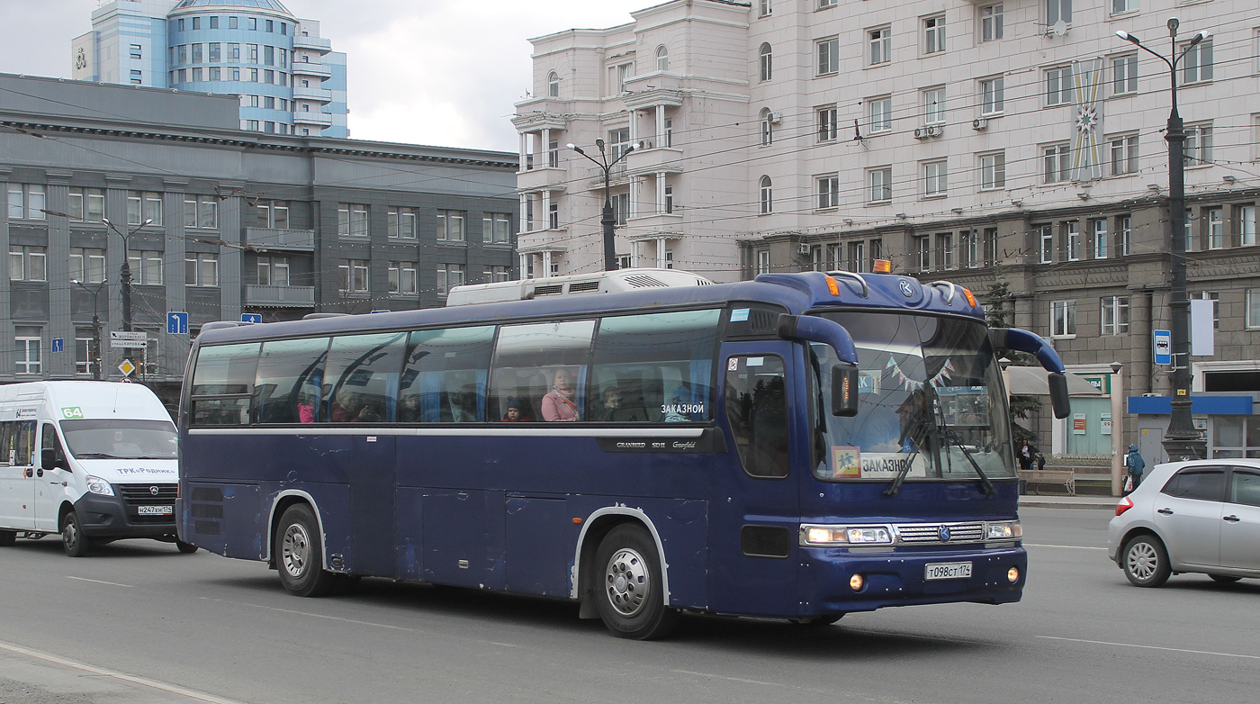 Челябинская область, Kia AM949S Granbird SD II Parkway № Т 098 СТ 174
