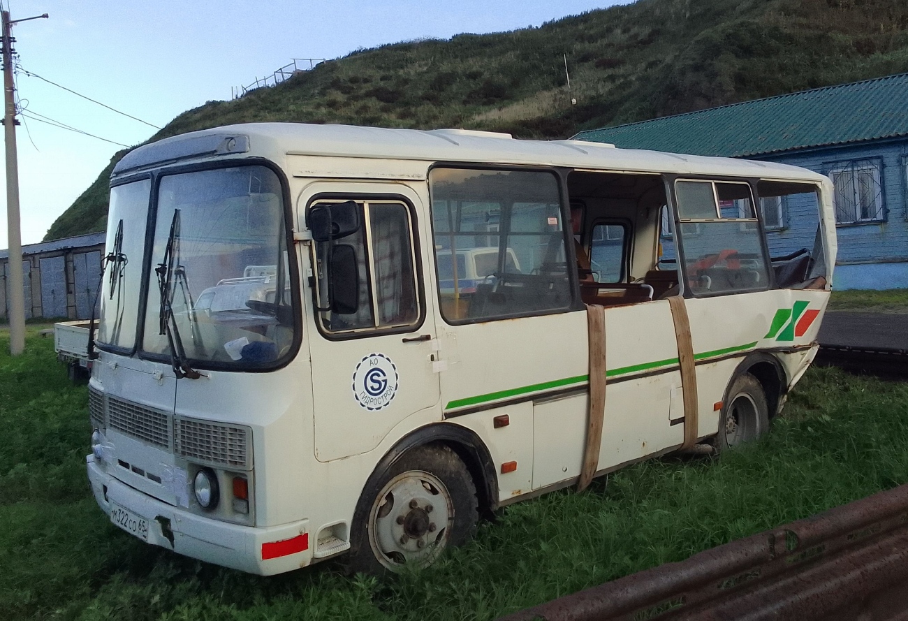 Сахалинская область, ПАЗ-32053-110-07 № М 322 СО 65
