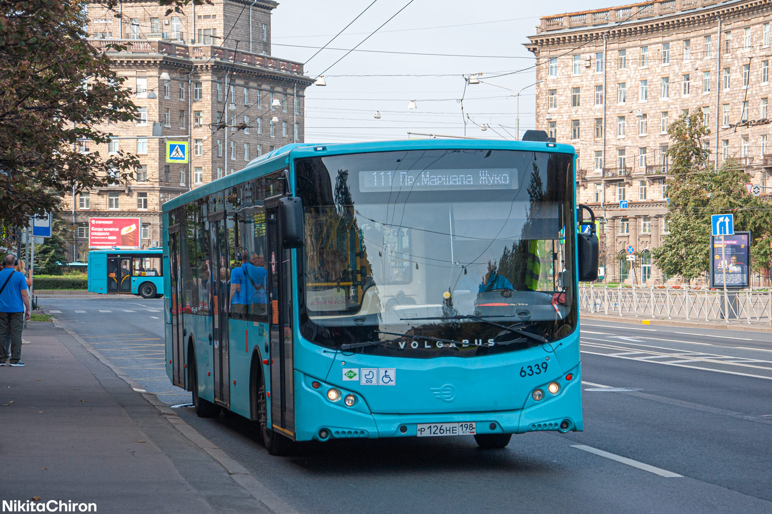 Санкт-Петербург, Volgabus-5270.G4 (LNG) № 6339