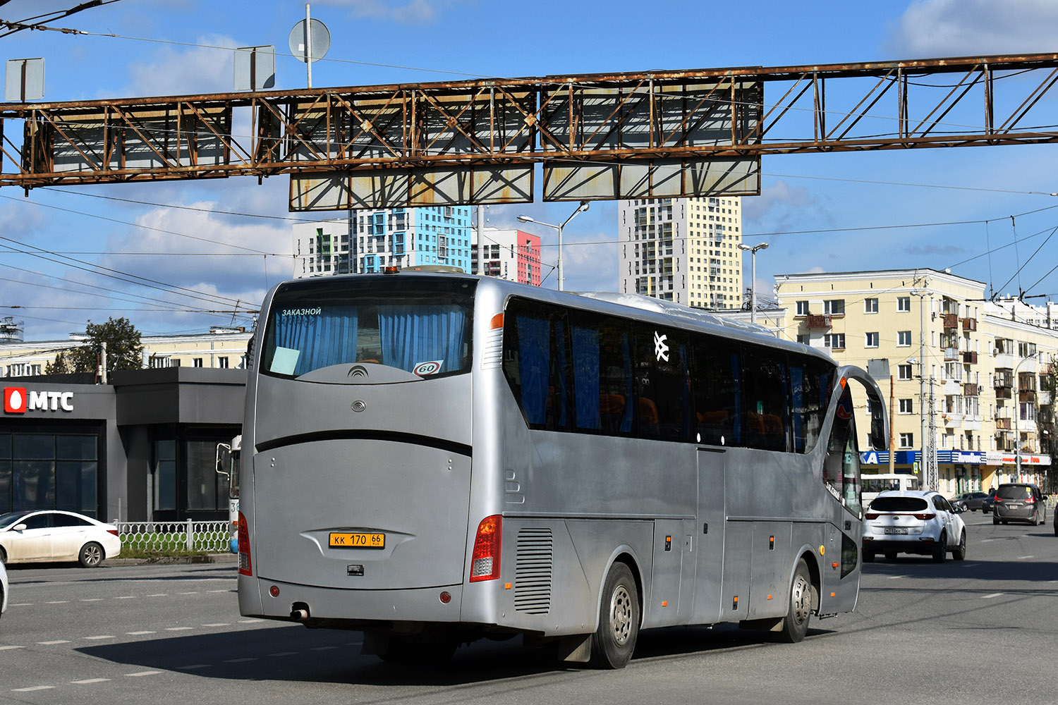 Свердловская область, Yutong ZK6129H № КК 170 66