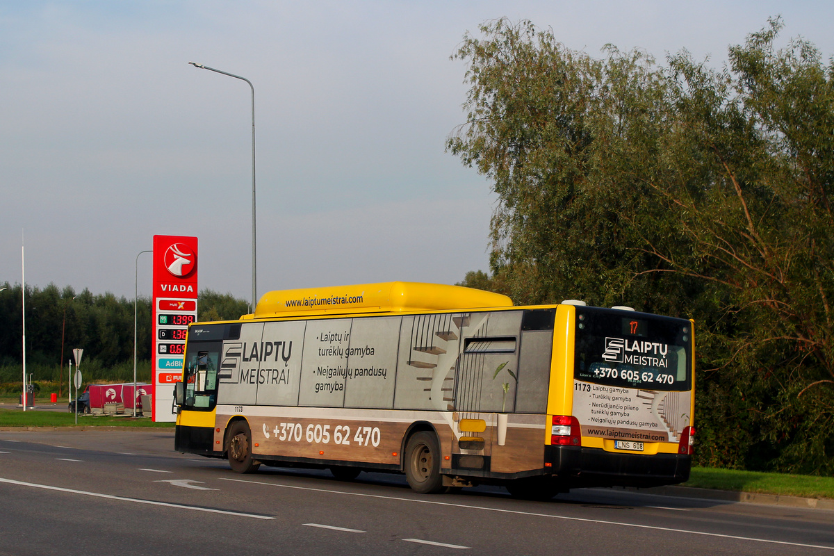 Литва, MAN A21 Lion's City NL243 CNG № 1173