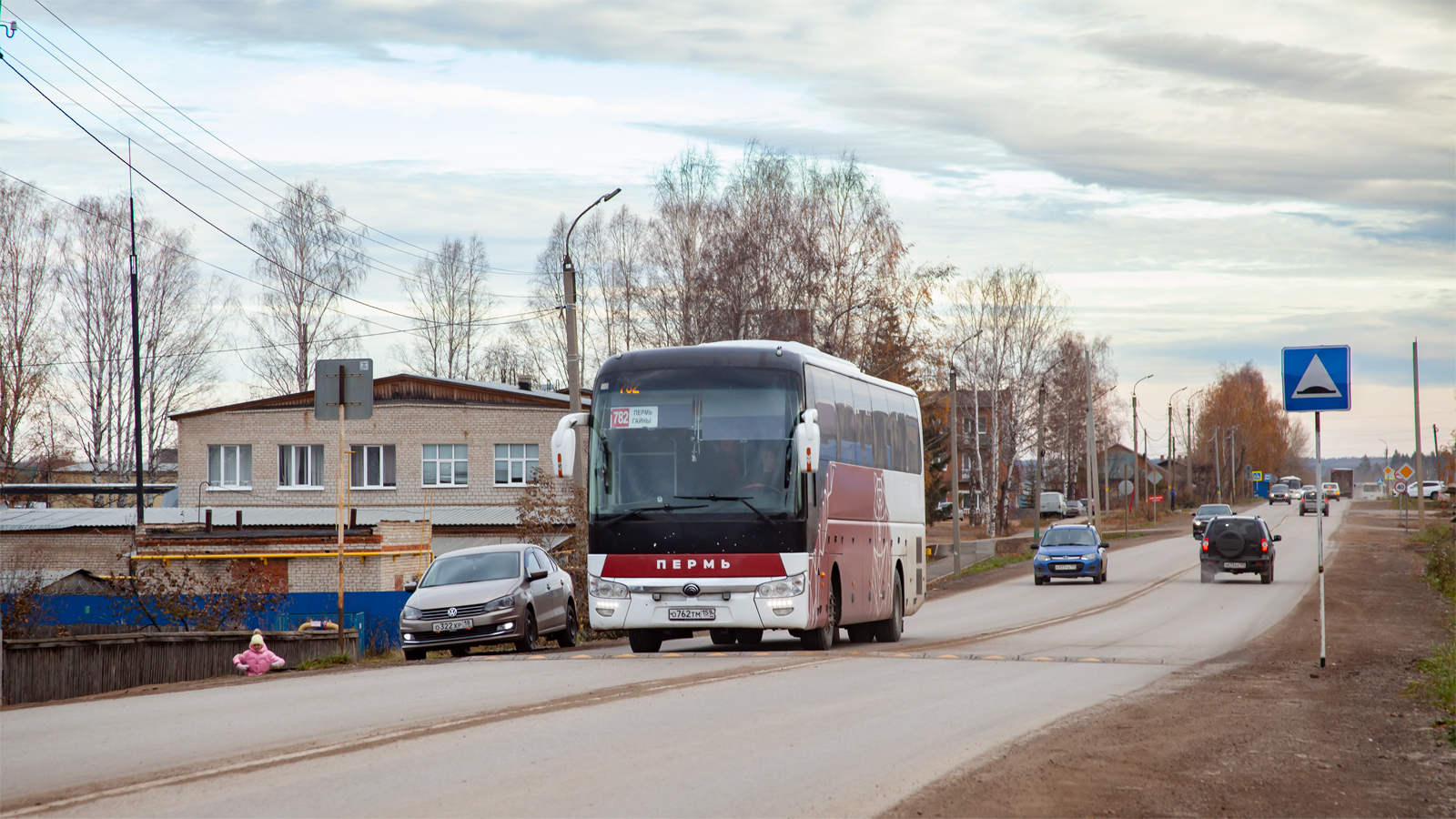 Пермский край, Yutong ZK6122H9 № О 762 ТМ 159