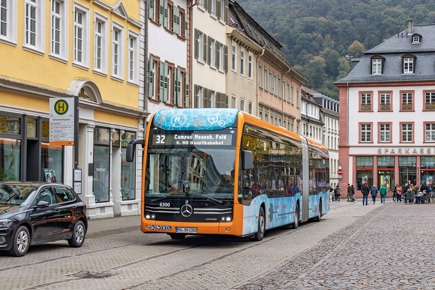 Баден-Вюртемберг, Mercedes-Benz eCitaro G fuel cell № 6300