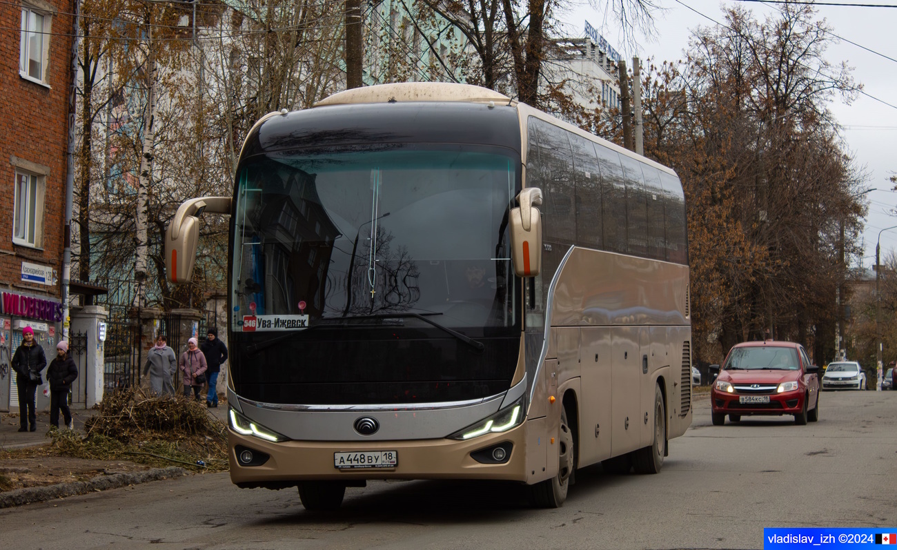 Удмуртия, Yutong C12PRO (ZK6128H) № А 448 ВУ 18 Удмуртия, Yutong C12PRO (ZK6128H) № А 448 ВУ 18