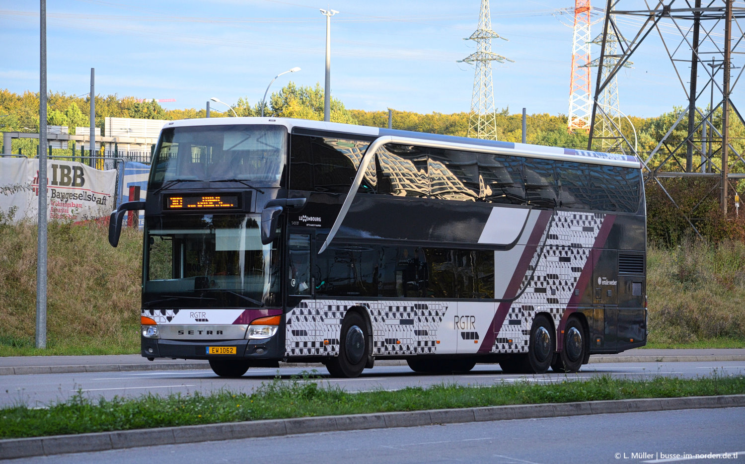 Люксембург, Setra S431DT № EW 1062 Люксембург, Setra S431DT № EW 1062