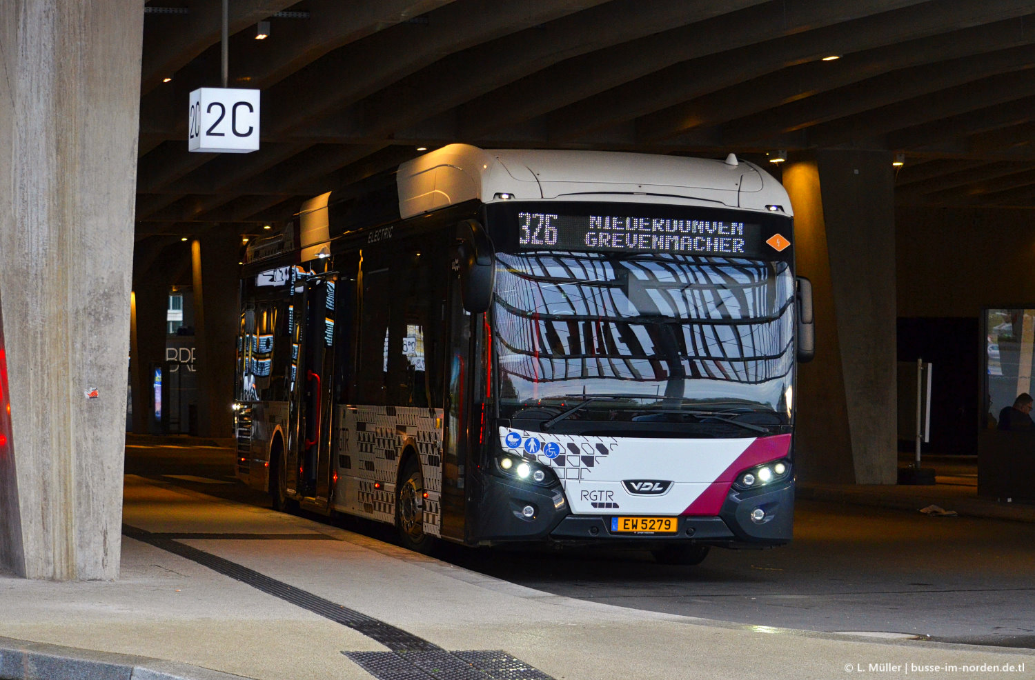 Люксембург, VDL Citea LLE-99 Electric № EW 5279