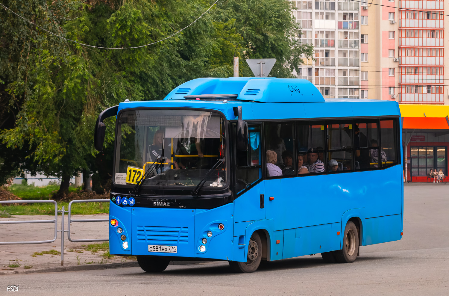 Челябинская область, СИМАЗ-2258 № С 581 ВХ 774