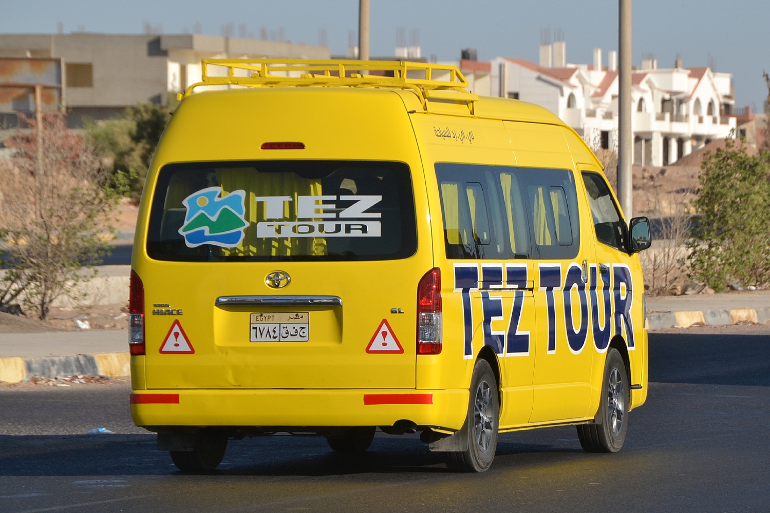 Египет, Toyota HiAce (V H200) № 6784 KFG