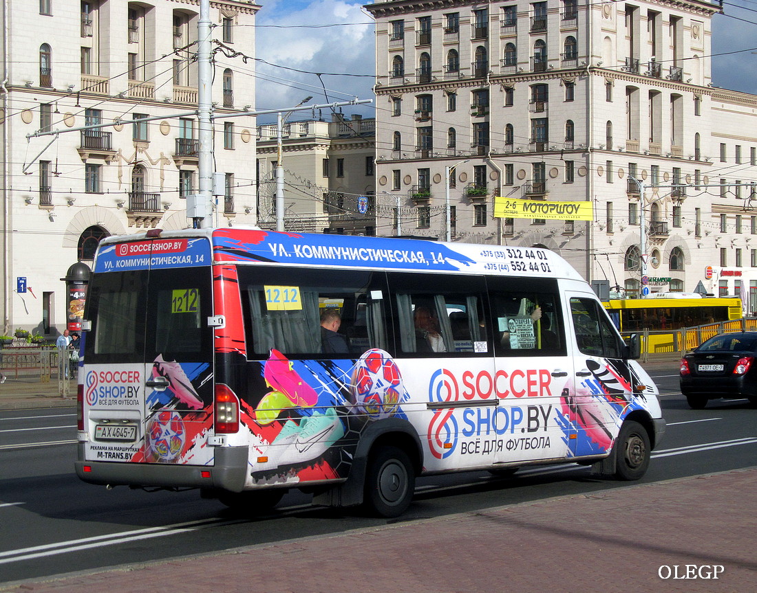 Минск, Луидор-223203 (MB Sprinter Classic) № АХ 4645-7