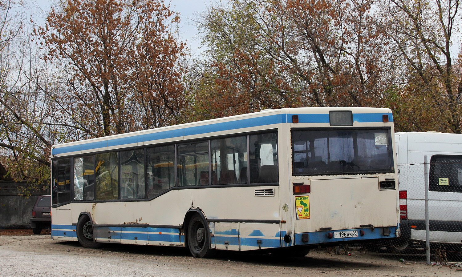 Пензенская область, Mercedes-Benz O405N2 № Т 196 АВ 58