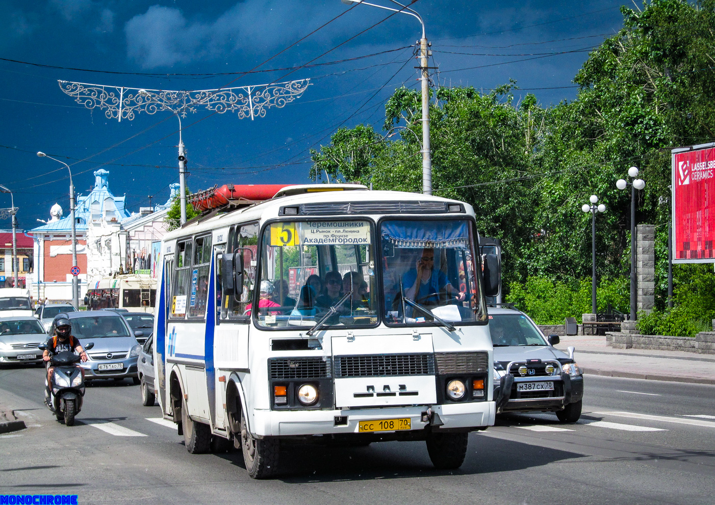 Томская область, ПАЗ-32054 № СС 108 70