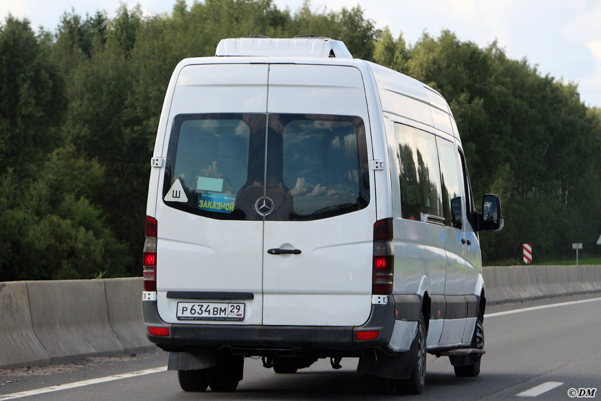 Архангельская область, Луидор-22340E (MB Sprinter 515CDI) № Р 634 ВМ 29