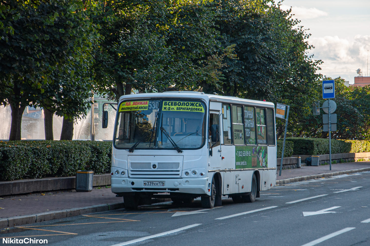 Ленинградская область, ПАЗ-320402-05 № 13061