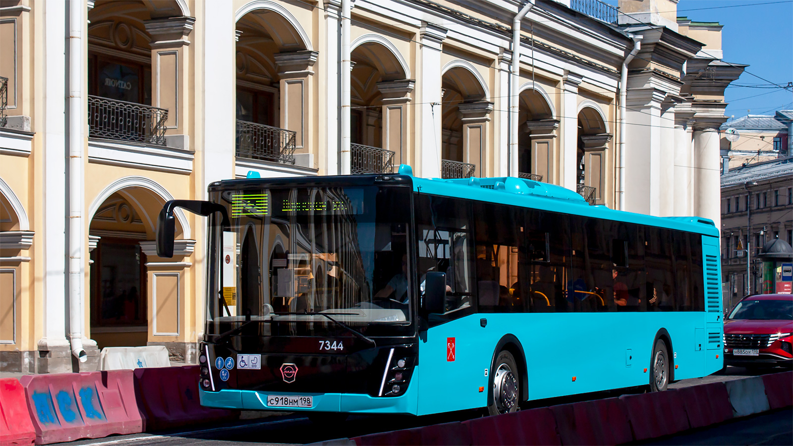 Санкт-Петербург, ЛиАЗ-5292.65 № 7344