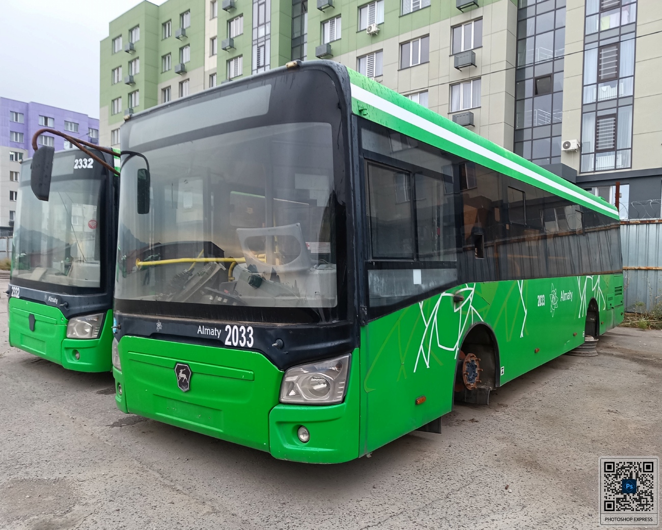 Алматы, ЛиАЗ-4292.60 (1-2-1) № 2033