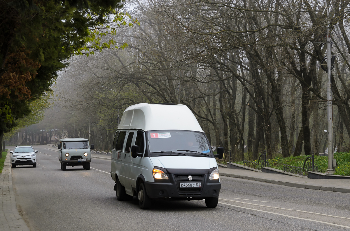 Sztavropoli határterület, Luidor-225001 (GAZ-3221) sz.: К 466 ВС 126