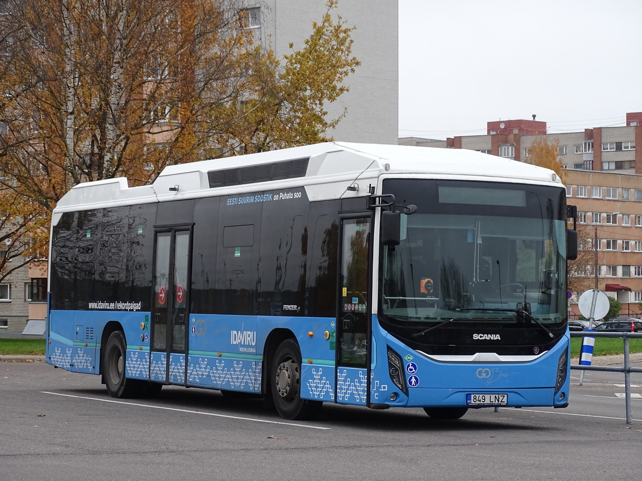 Эстония, Fencer f1 CNG № 849 LNZ