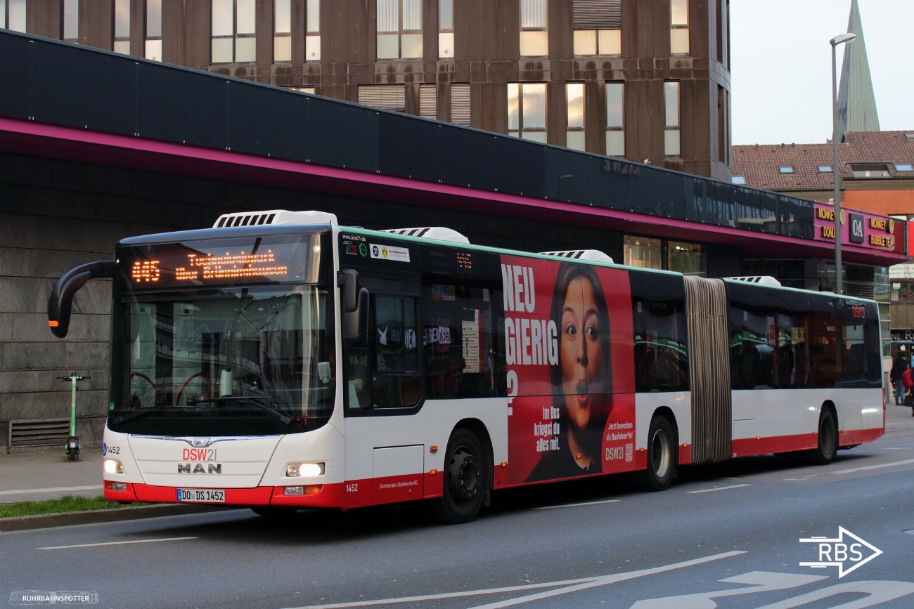 Северный Рейн-Вестфалия, MAN A23 Lion's City G NG323 № 1452