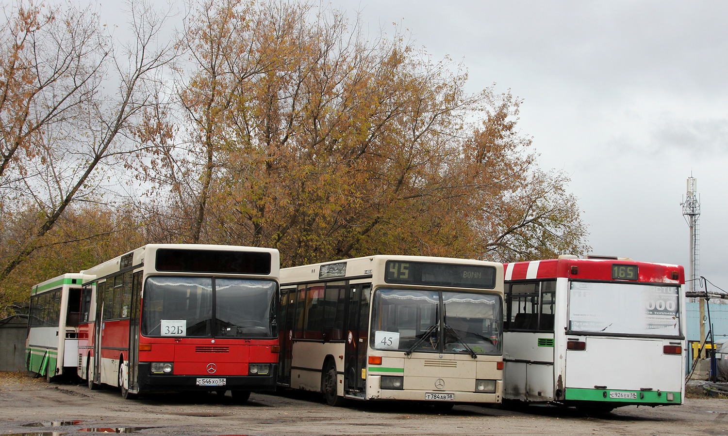 Penza region, Mercedes-Benz O405 Nr. С 546 ХО 58; Penza region — ATP
